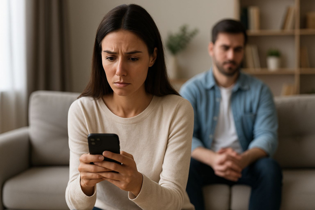 Tu ex se muestra celoso o incómodo con tus nuevas relaciones